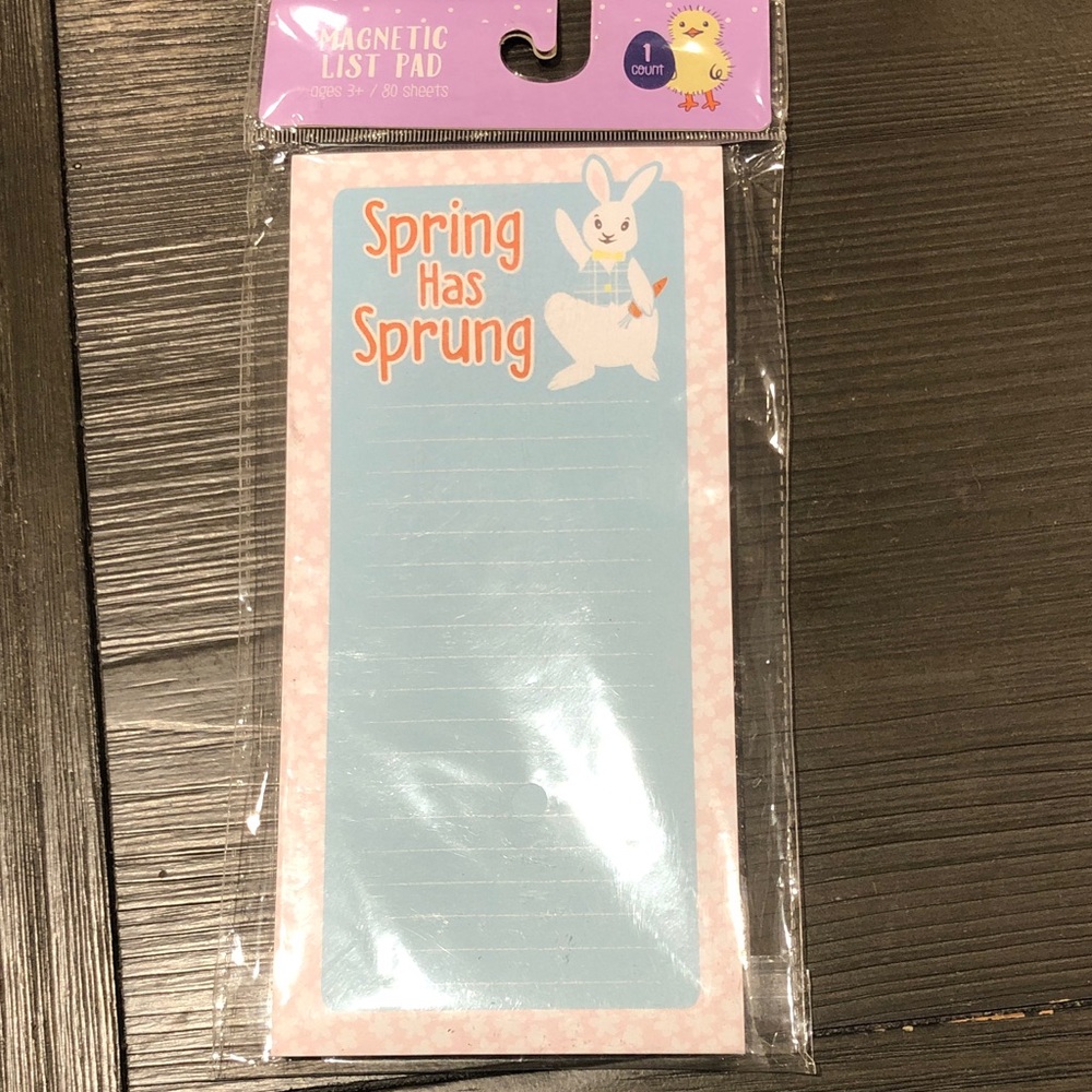 Spring Has Sprung Magnetic List Pad